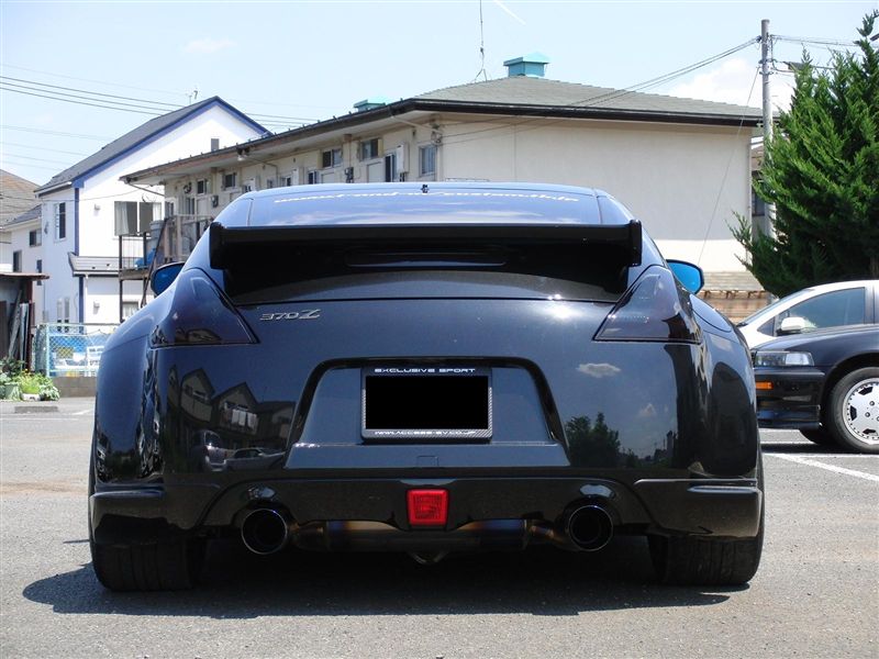 Nissan z34 370z amuse carbon fiber body kit #6