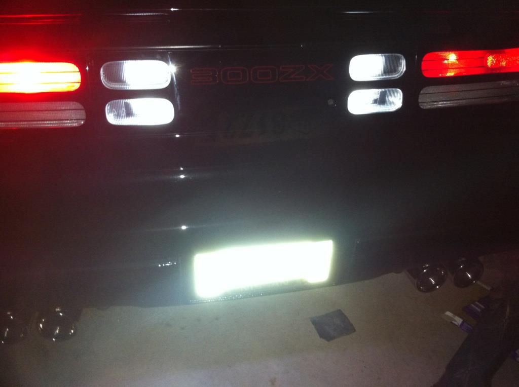 Nissan 300zx led lights #8