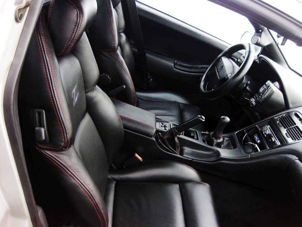 Nissan 300zx black leather seats #10