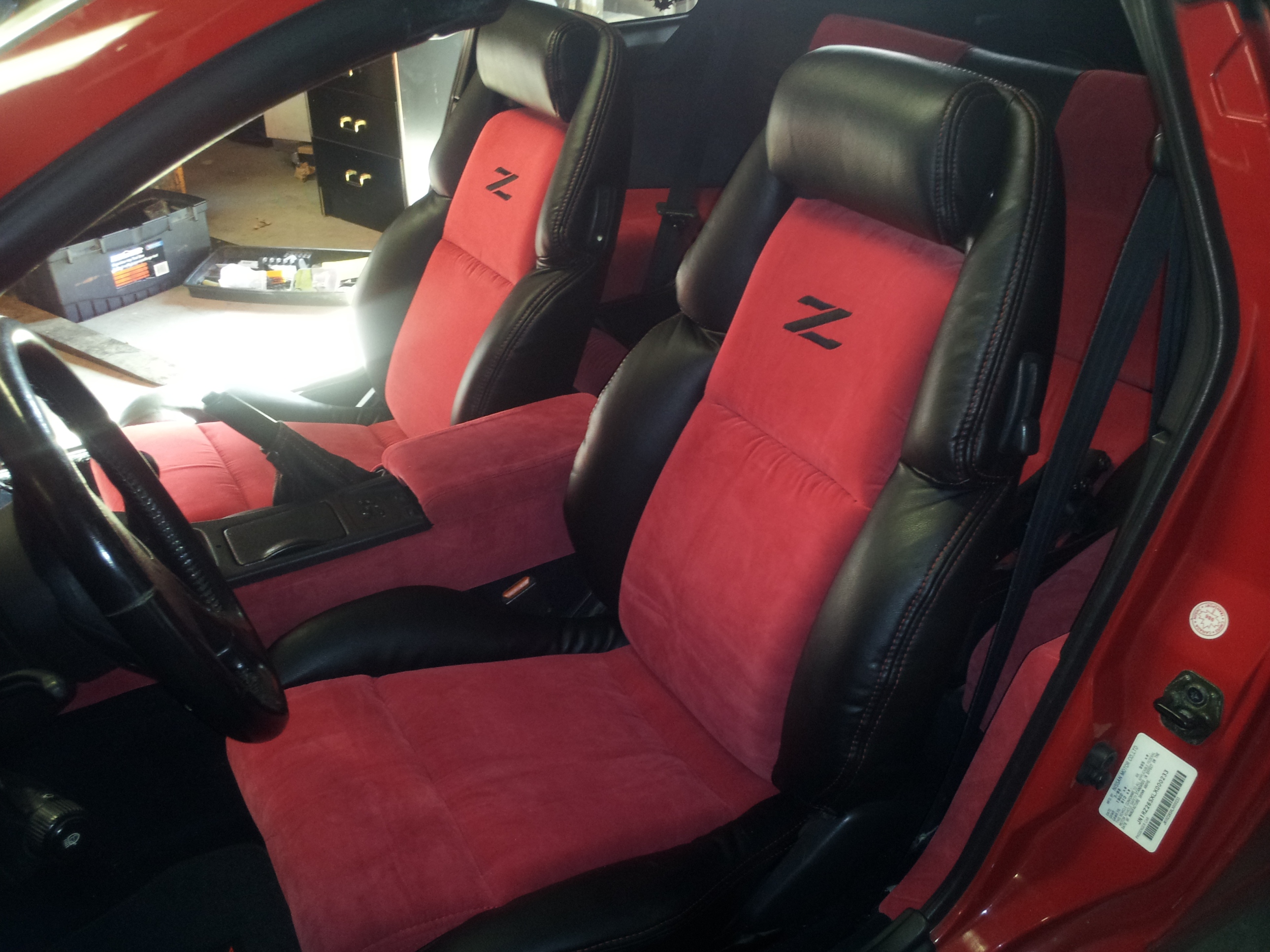 Nissan 300zx leather interior #7