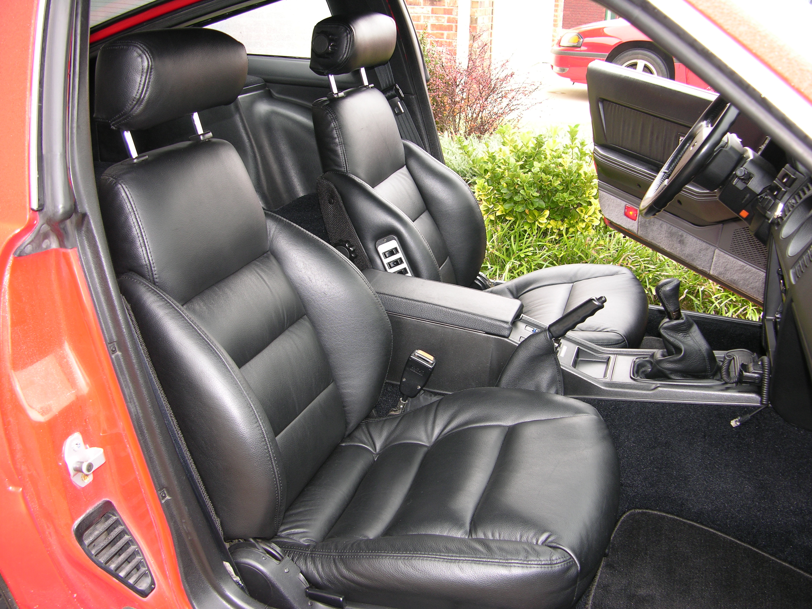 Nissan 300zx oem leather seats #2